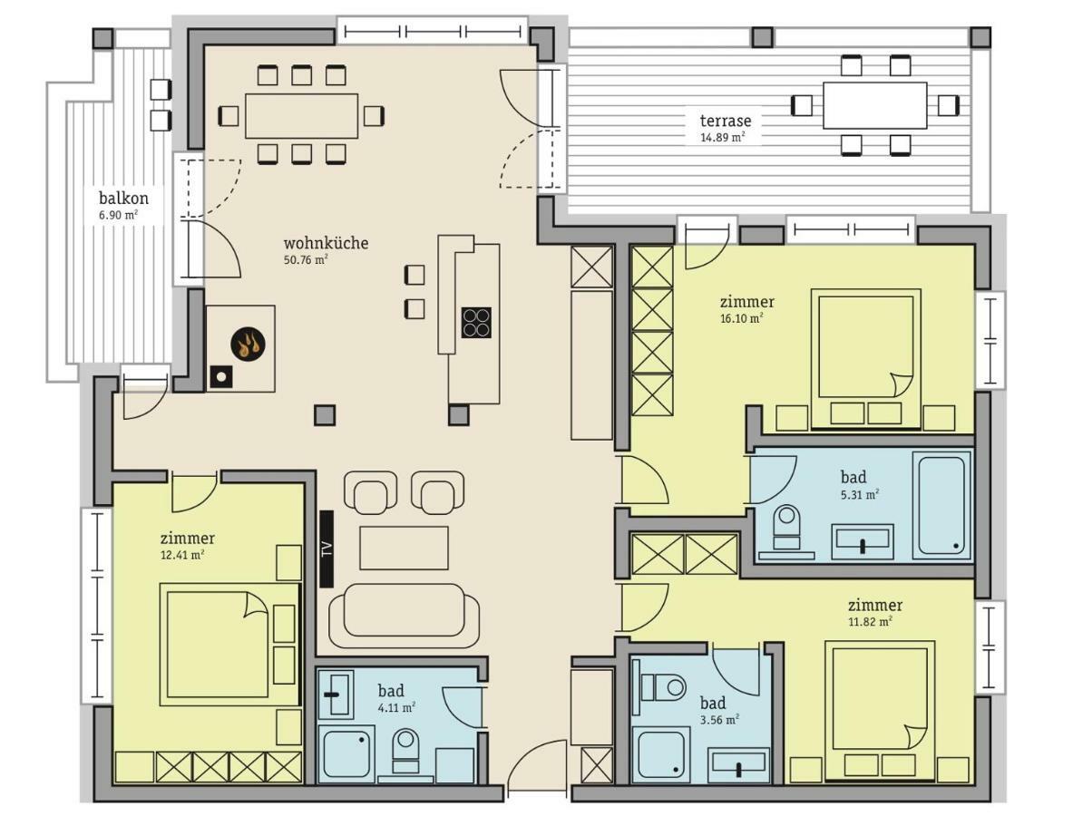 Апартаменти Kitzbuheler Alpen Penthouse Hollersbach Голлерсбах-ім-Пінцґау Екстер'єр фото